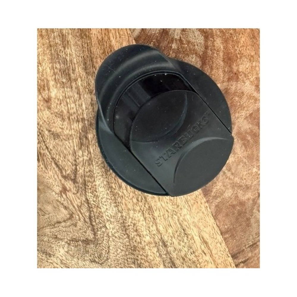 Starbucks Replacement Travel Ceramic Mug Lid Black Tumbler Cover Slide Lid